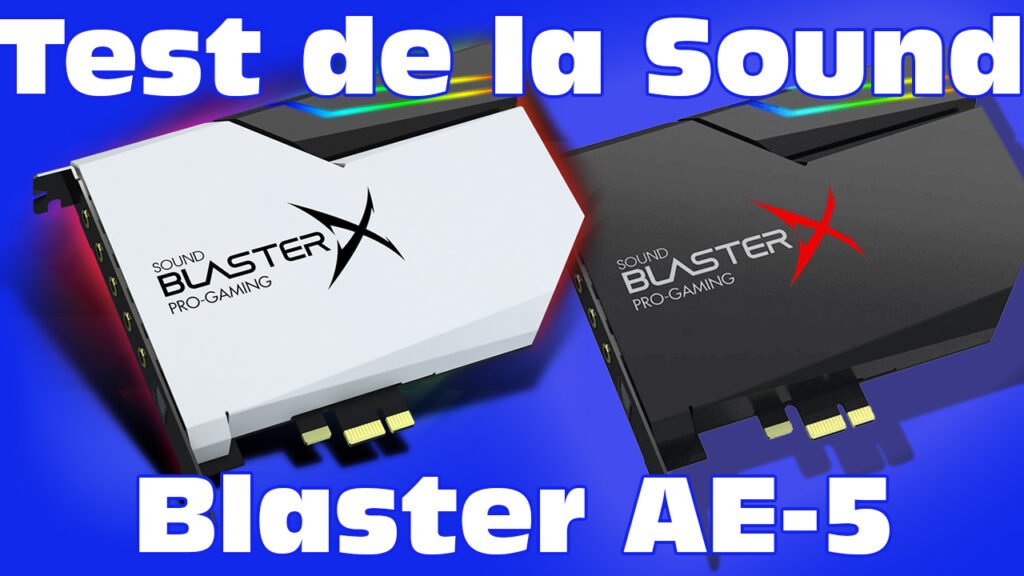 Test sound blaster AE-5
